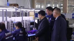 市委常委、副市長潘開名一行深入香蕉视频在线免费軸承調研 助推製造業高質量發展